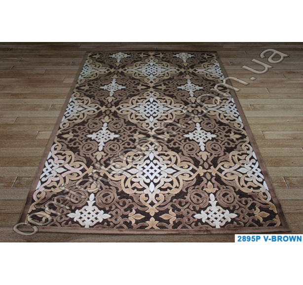 Ковровая дорожка TOSKANA-J 2895P  Brown  dorogka - Фото 1